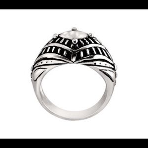 New Regalia Ring, sterling silver, .925 stamped, chunky